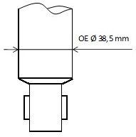 Amortizatorius KYB 343827