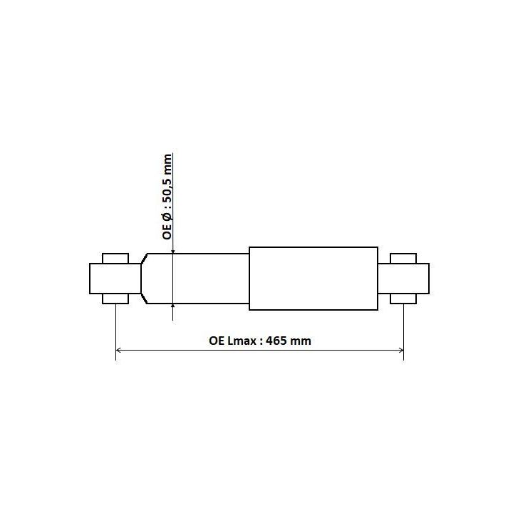 Amortizatorius KYB 345700