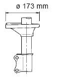 Amortizatorius KYB 632113