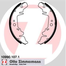 Stabdžių trinkelių komplektas ZIMMERMANN 10990.107.1