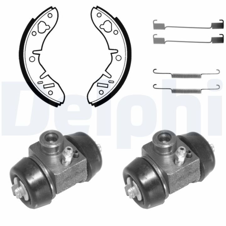 Stabdžių trinkelių komplektas DELPHI 688