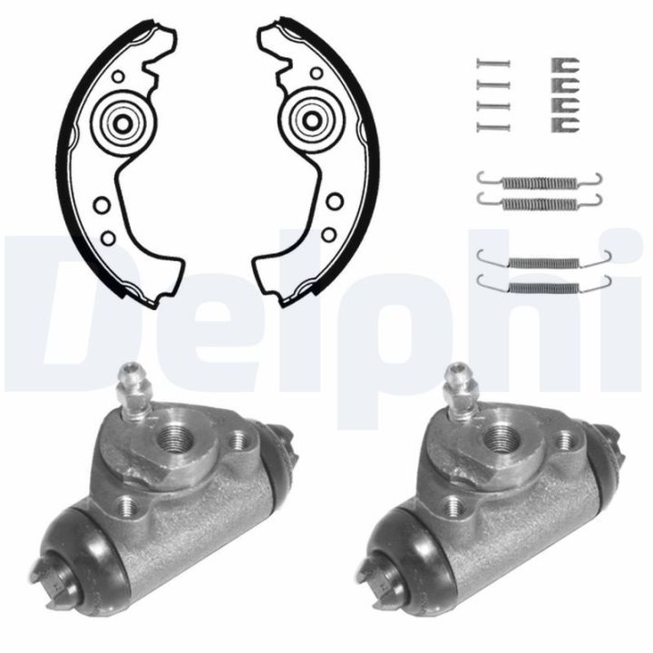 Stabdžių trinkelių komplektas DELPHI 691