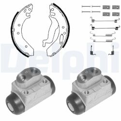 Stabdžių trinkelių komplektas DELPHI 917