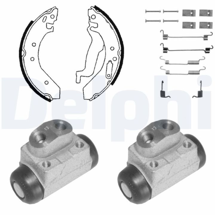 Stabdžių trinkelių komplektas DELPHI 917