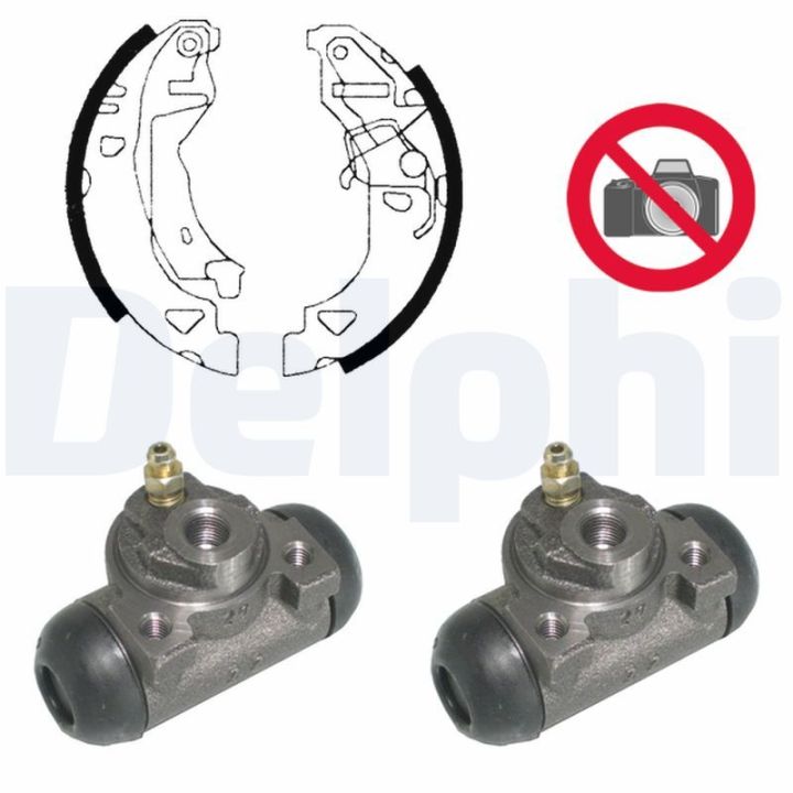 Stabdžių trinkelių komplektas DELPHI KP1009