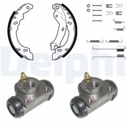 Stabdžių trinkelių komplektas DELPHI KP1091