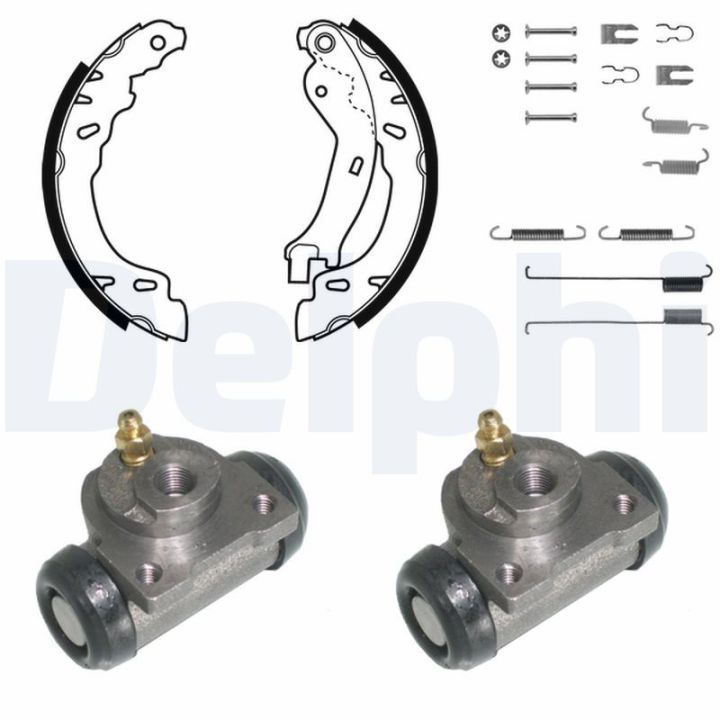 Stabdžių trinkelių komplektas DELPHI KP1091