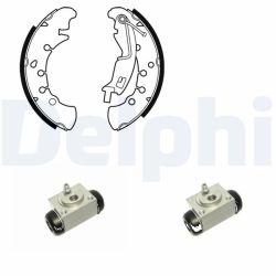 Stabdžių trinkelių komplektas DELPHI KP1099