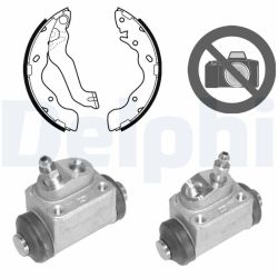 Stabdžių trinkelių komplektas DELPHI KP1106