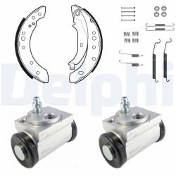 Stabdžių trinkelių komplektas DELPHI KP1110