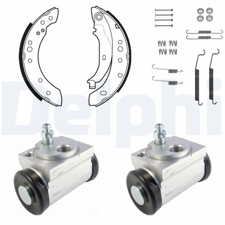 Stabdžių trinkelių komplektas DELPHI KP1110
