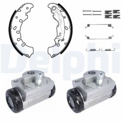 Stabdžių trinkelių komplektas DELPHI KP1120