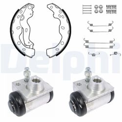 Stabdžių trinkelių komplektas DELPHI KP1125