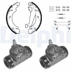 Stabdžių trinkelių komplektas DELPHI KP1127