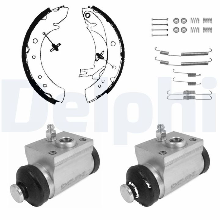 Stabdžių trinkelių komplektas DELPHI KP1130