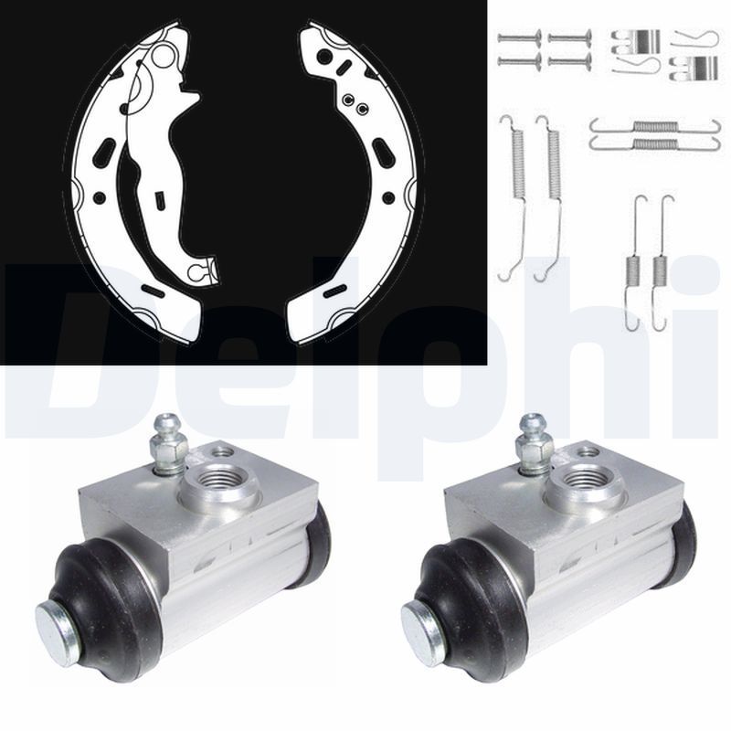 Stabdžių trinkelių komplektas DELPHI KP1131