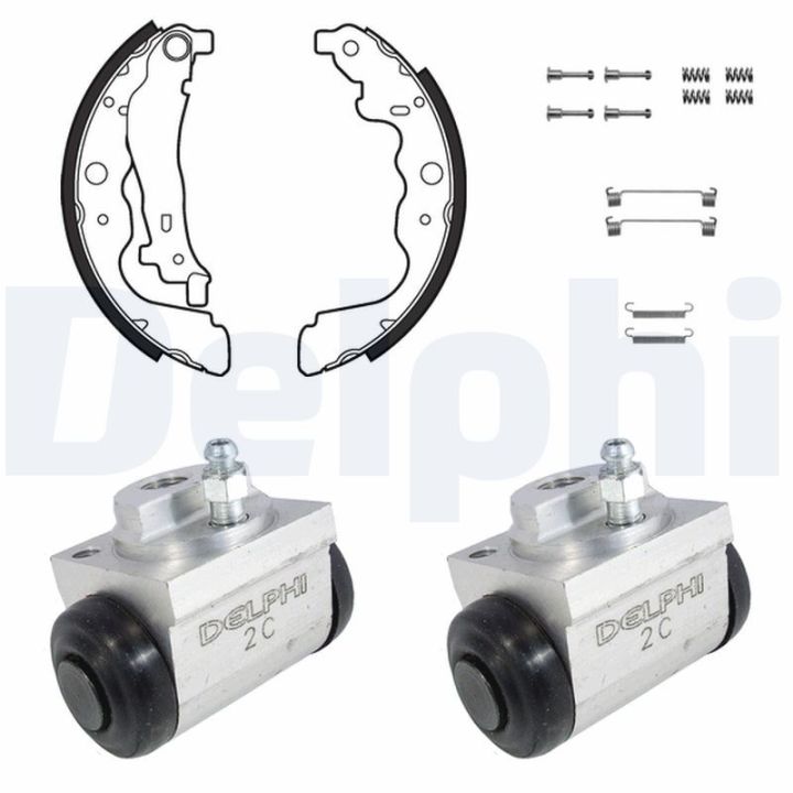 Stabdžių trinkelių komplektas DELPHI KP1140