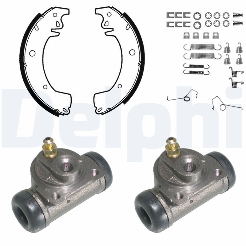 Stabdžių trinkelių komplektas DELPHI KP773