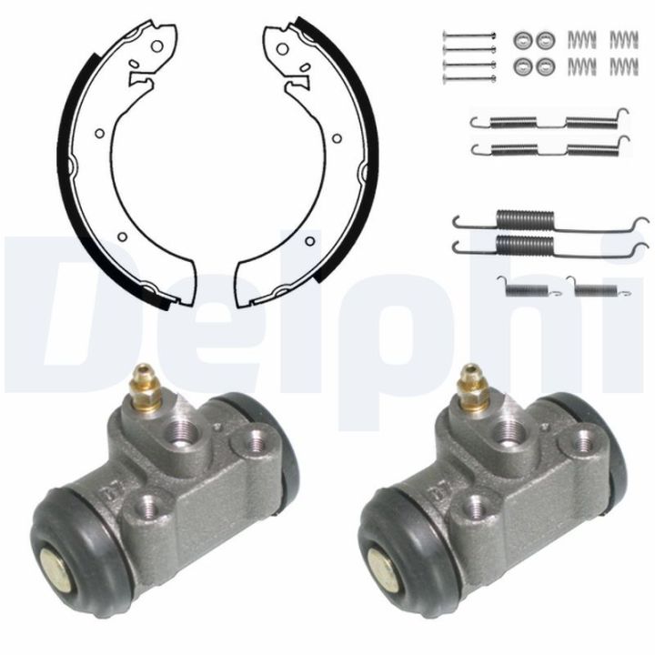 Stabdžių trinkelių komplektas DELPHI KP789