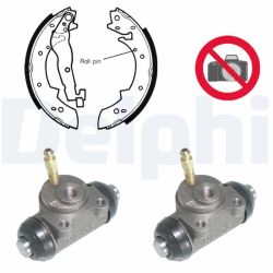 Stabdžių trinkelių komplektas DELPHI KP873