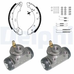 Stabdžių trinkelių komplektas DELPHI KP874
