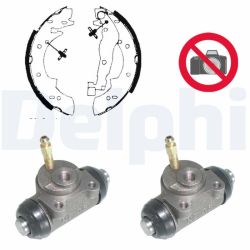 Stabdžių trinkelių komplektas DELPHI KP875