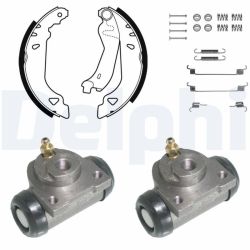 Stabdžių trinkelių komplektas DELPHI KP881