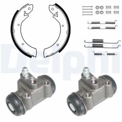 Stabdžių trinkelių komplektas DELPHI KP882