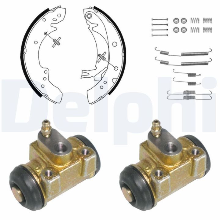 Stabdžių trinkelių komplektas DELPHI KP901
