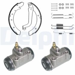 Stabdžių trinkelių komplektas DELPHI KP907