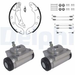 Stabdžių trinkelių komplektas DELPHI KP932