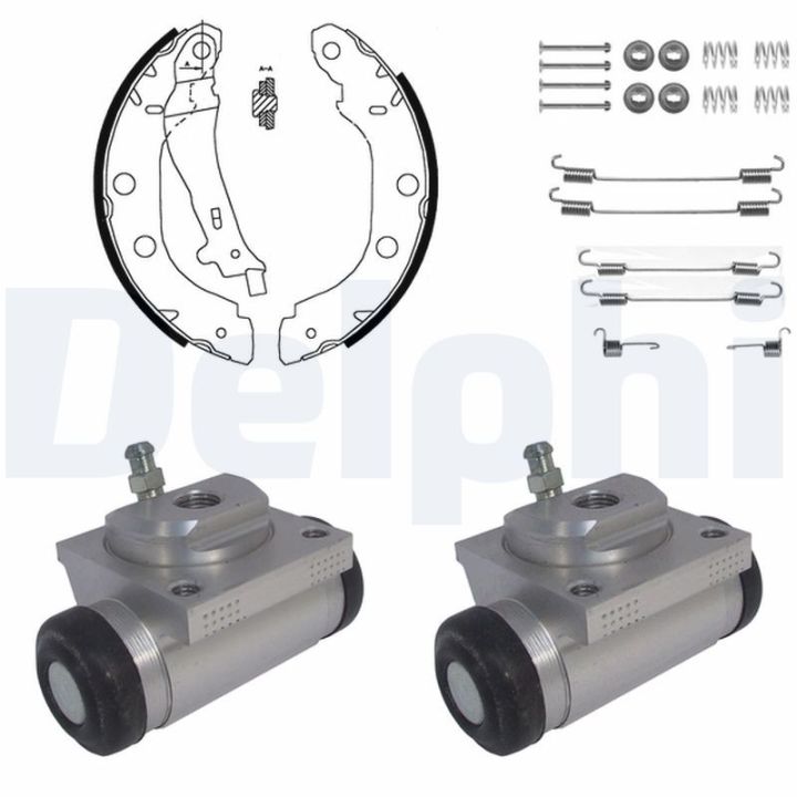 Stabdžių trinkelių komplektas DELPHI KP932