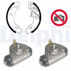 Stabdžių trinkelių komplektas DELPHI KP956