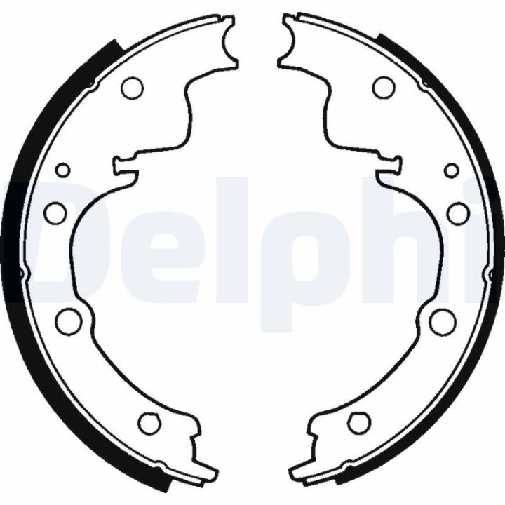 Stabdžių trinkelių komplektas DELPHI LS1195