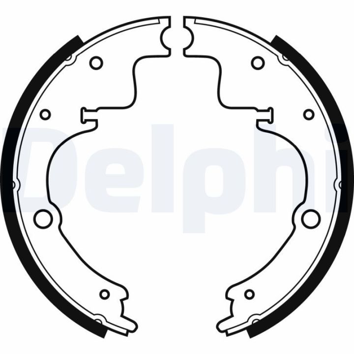 Stabdžių trinkelių komplektas DELPHI LS1236