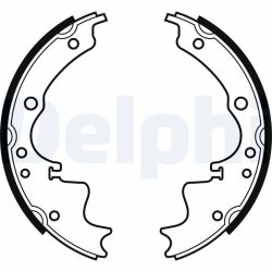 Stabdžių trinkelių komplektas DELPHI LS1261