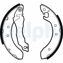 Stabdžių trinkelių komplektas DELPHI LS1269