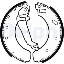 Stabdžių trinkelių komplektas DELPHI LS1298