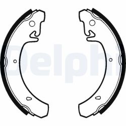 Stabdžių trinkelių komplektas DELPHI LS1323