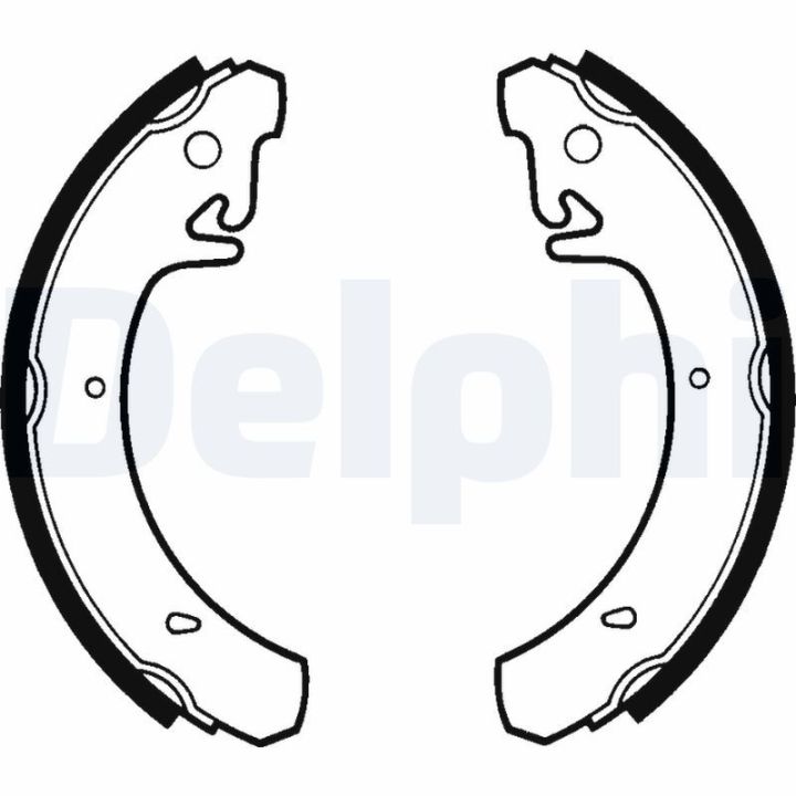 Stabdžių trinkelių komplektas DELPHI LS1323