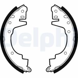 Stabdžių trinkelių komplektas DELPHI LS1345