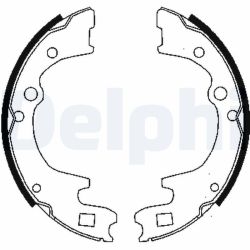 Stabdžių trinkelių komplektas DELPHI LS1477