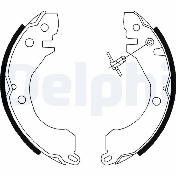 Stabdžių trinkelių komplektas DELPHI LS1779