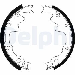 Stabdžių trinkelių komplektas DELPHI LS1800