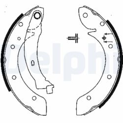 Stabdžių trinkelių komplektas DELPHI LS1838