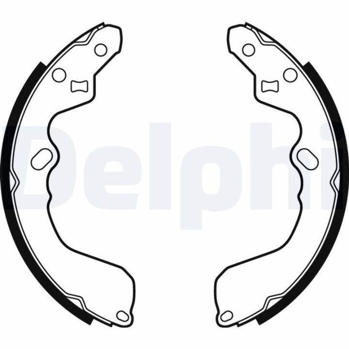 Stabdžių trinkelių komplektas DELPHI LS1876