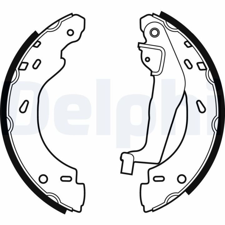 Stabdžių trinkelių komplektas DELPHI LS1910