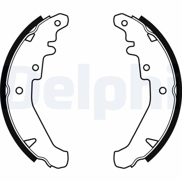 Stabdžių trinkelių komplektas DELPHI LS1924
