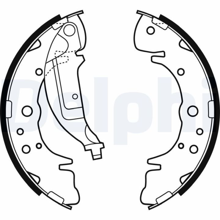 Stabdžių trinkelių komplektas DELPHI LS1935