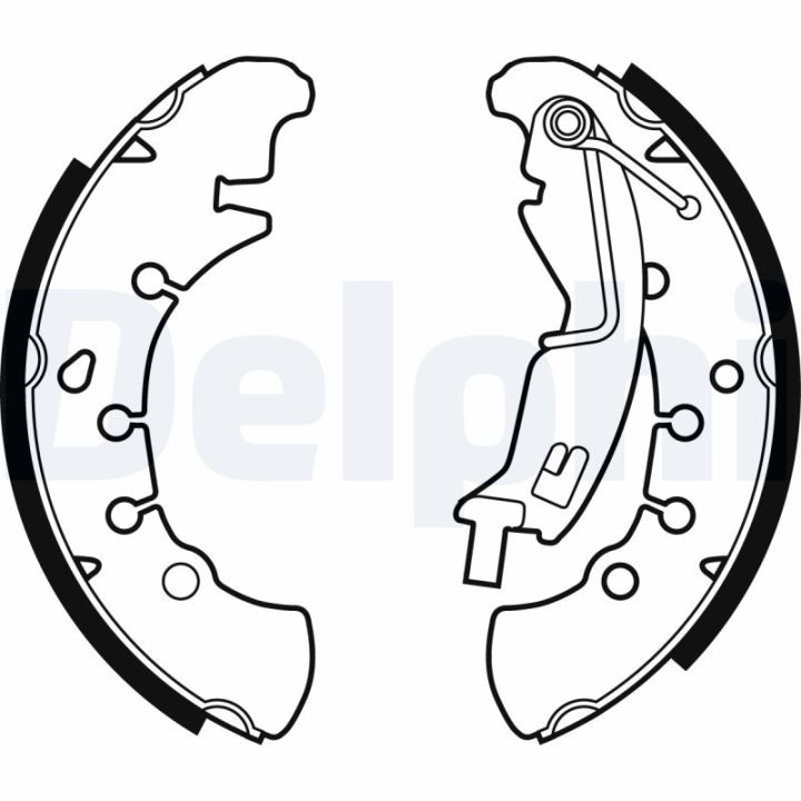 Stabdžių trinkelių komplektas DELPHI LS1973